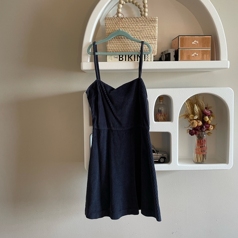 Reformation Blue Corduroy Jumper